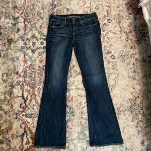 Womens American Eagle Boot Cut jeans size 8 Long